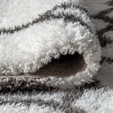 Marrakesh Shag Trellis Area Rug